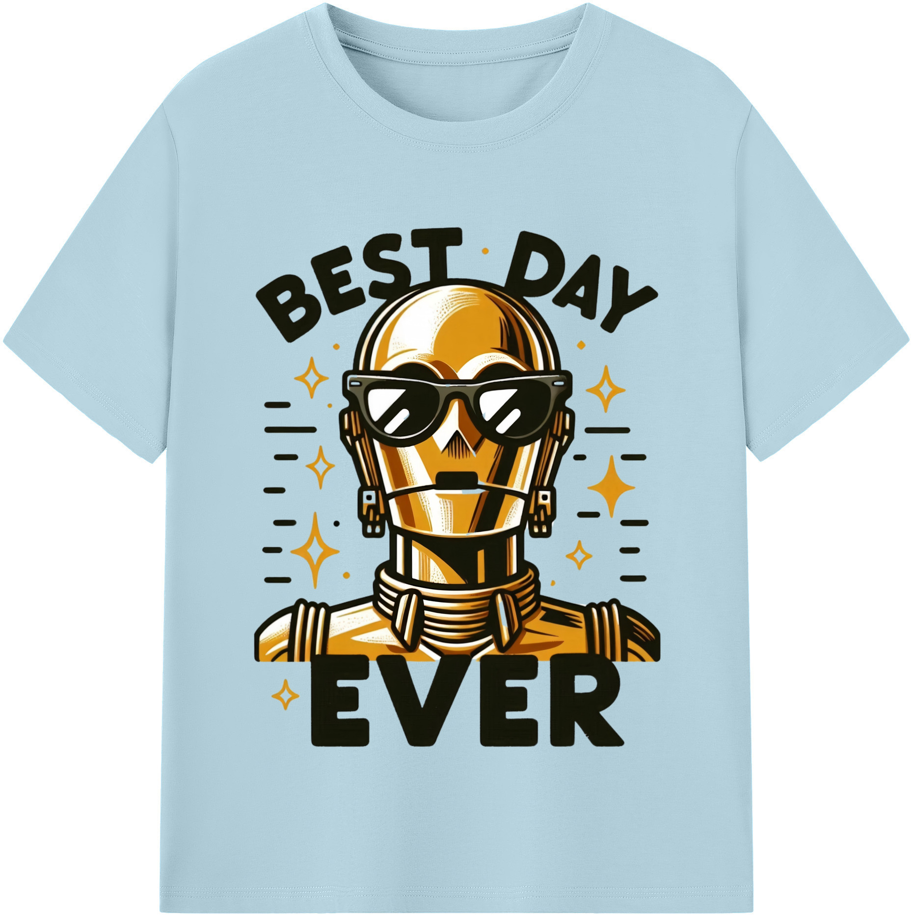 （画像用） スター・ウォーズ Star Wars 綿100％半袖Tシャツ（フロントプリント）
